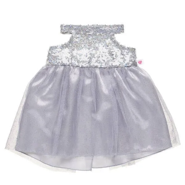 25th Anniversary Silver Celebration Dress