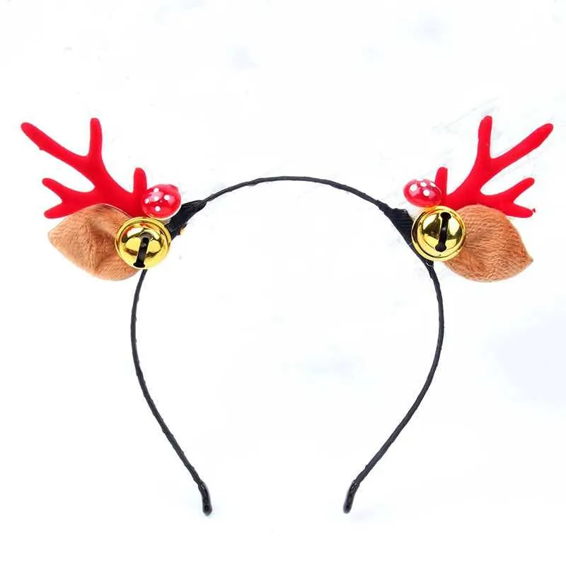 Antler Barrette Clips Xmas