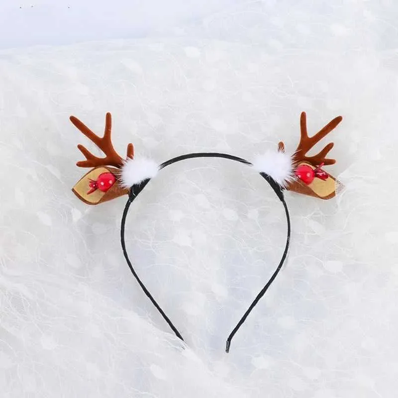 Antler Barrette Clips Xmas