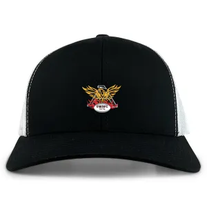 Atlanta Old White Rugby Retro Trucker Cap