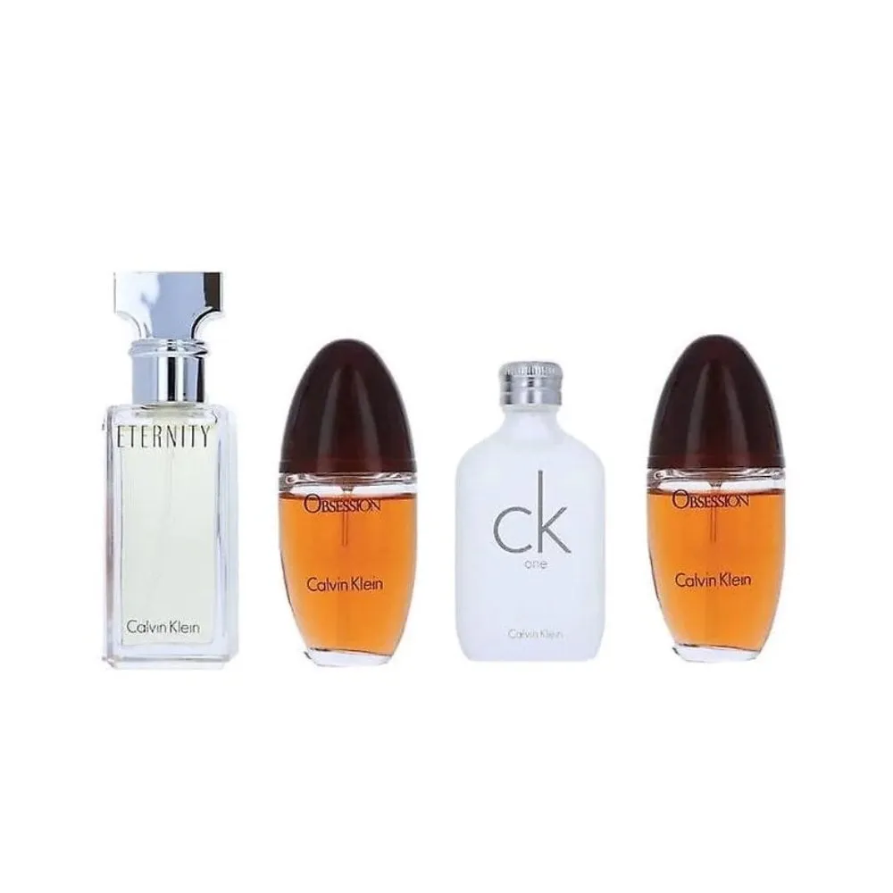 Calvin Klein Ladies Mini Fragrance Set 4 x 15ml