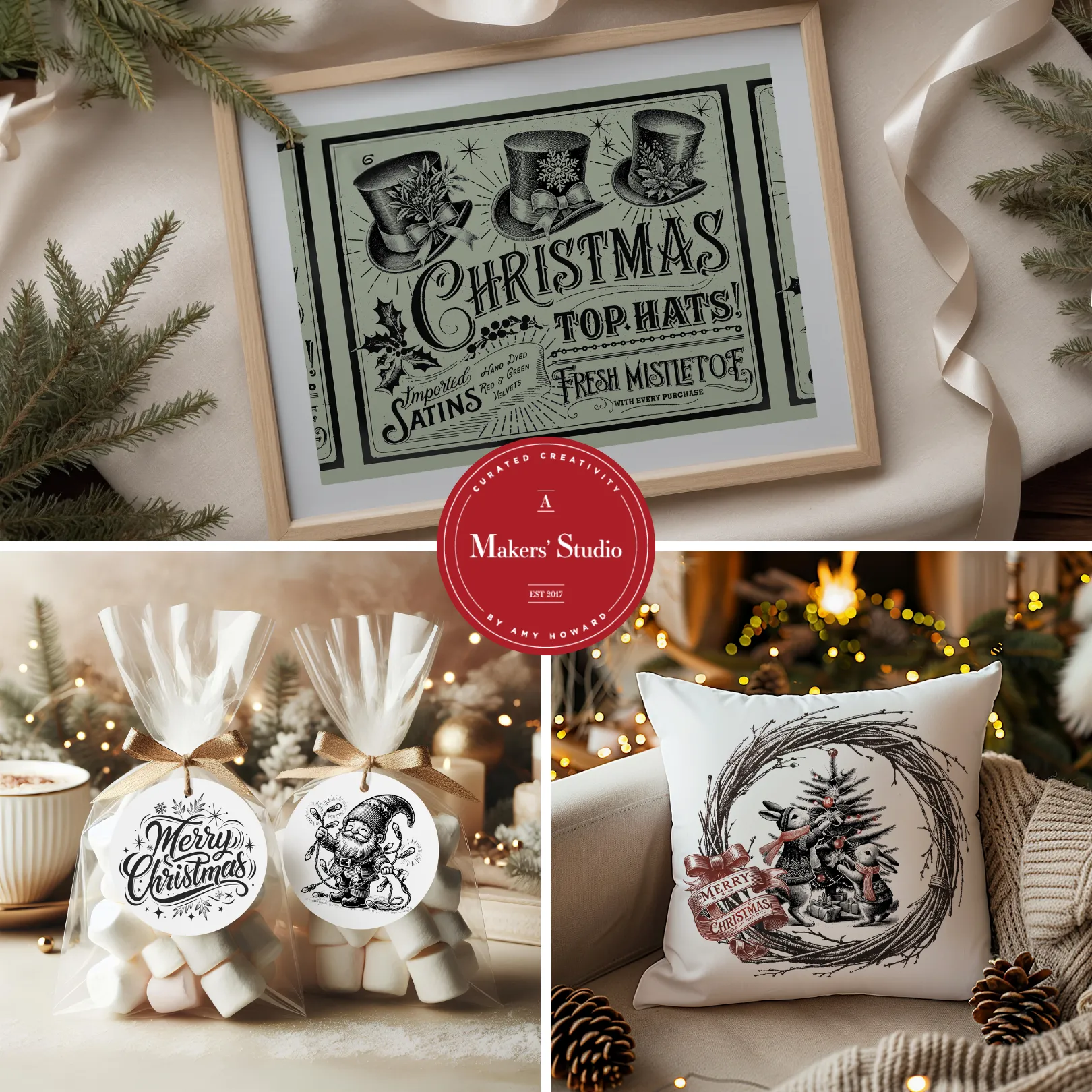 Christmas Favorites Mesh Stencil Bundle 2024