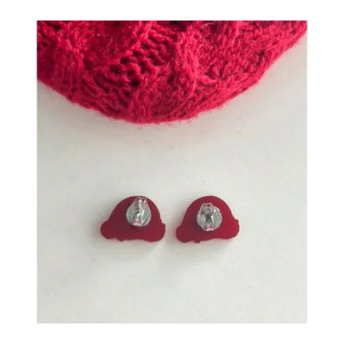 Christmas: Santa Hat - Earrings