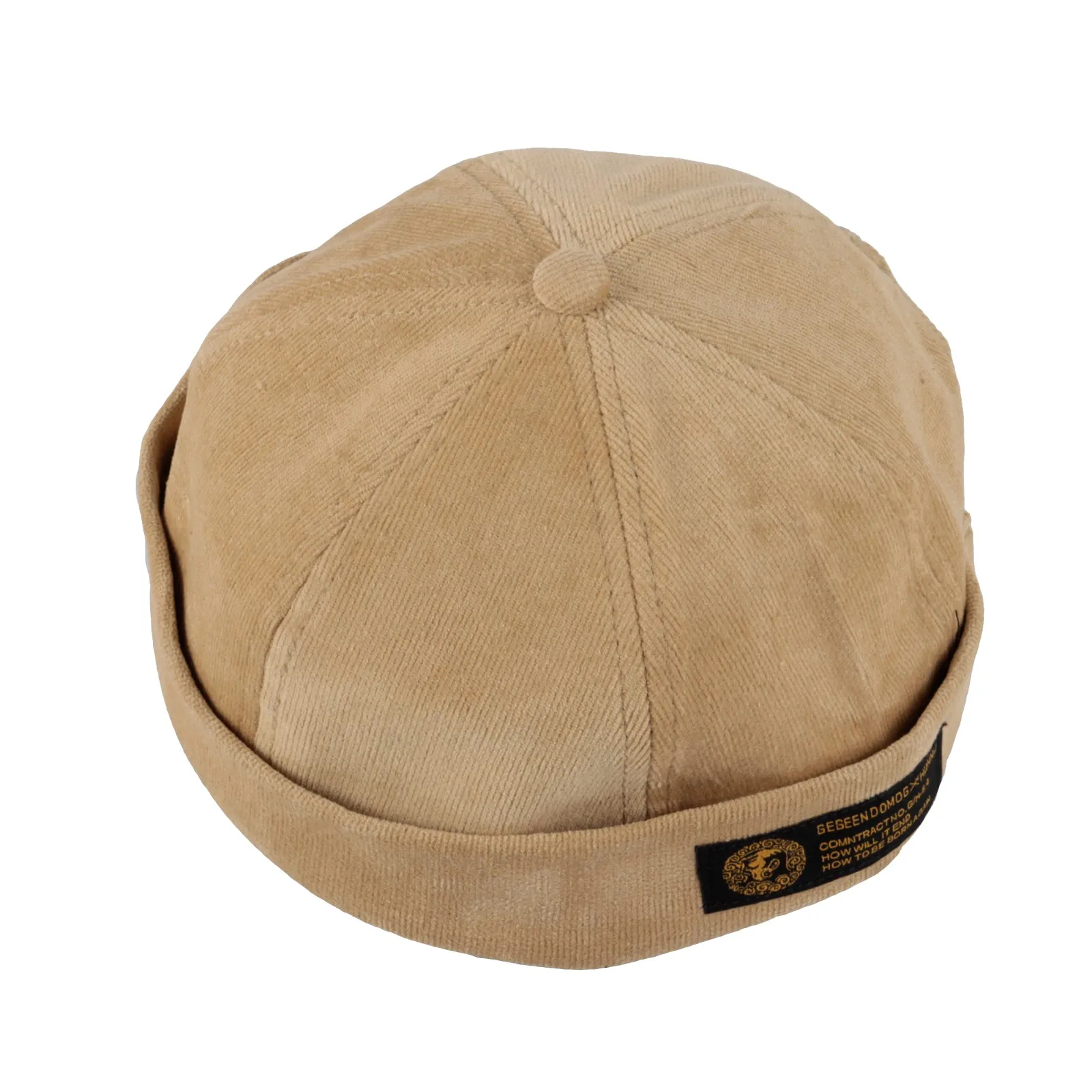 Corduroy Watch Cap Harbour Leon Docker Hat Adjustable XZ50069