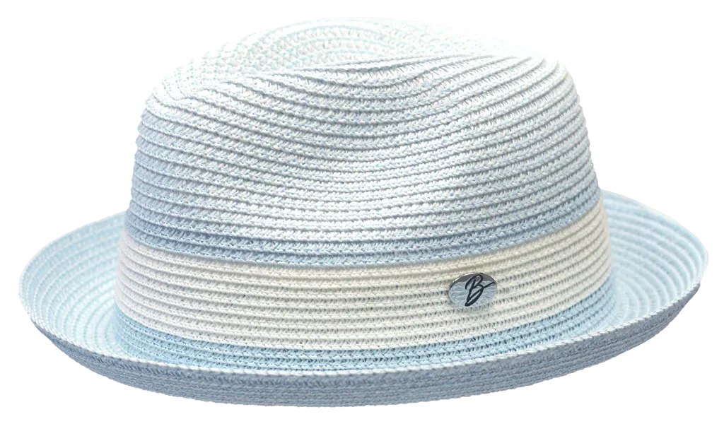 Dante Crushable Narrow Brim Pinch-Front Fedora