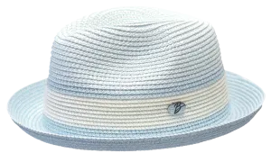 Dante Crushable Narrow Brim Pinch-Front Fedora