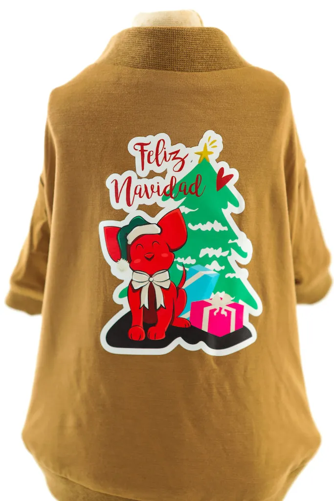 Doggie Posh Tail Christmas Pet Shirt