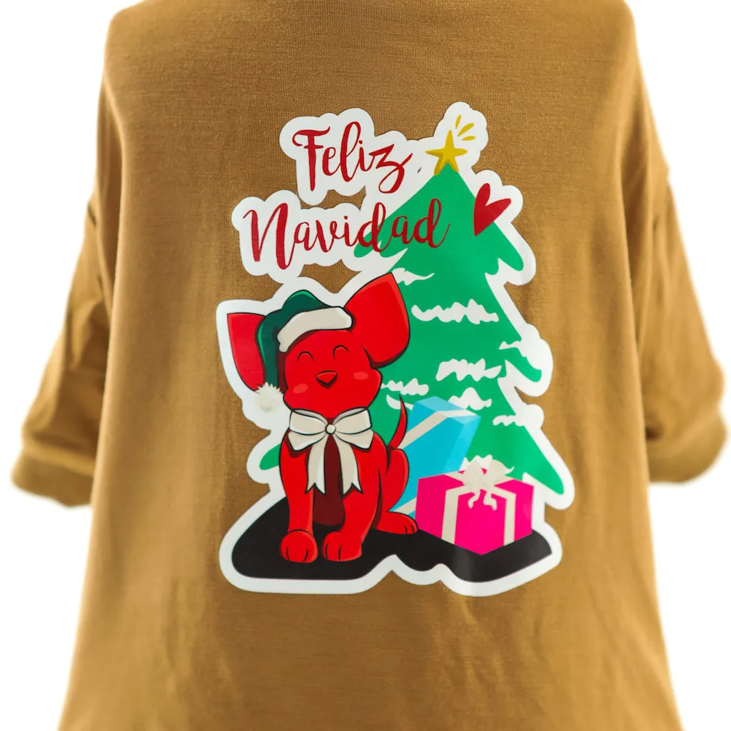 Doggie Posh Tail Christmas Pet Shirt