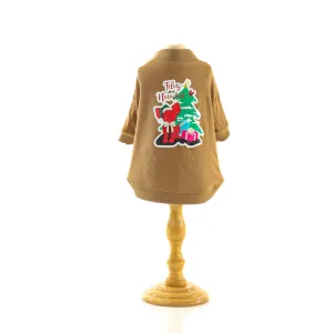 Doggie Posh Tail Christmas Pet Shirt