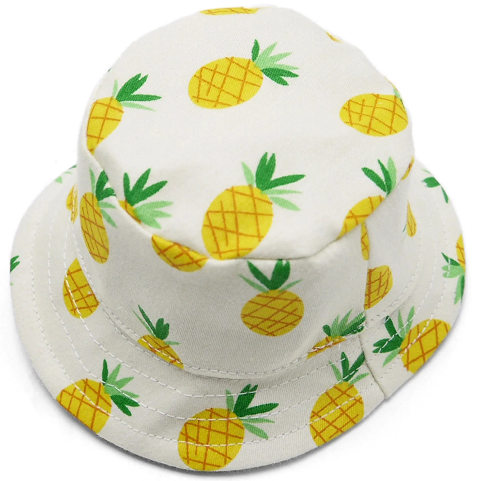 Dogo Pet Fashions Pineapple Hat for Dogs - Yellow