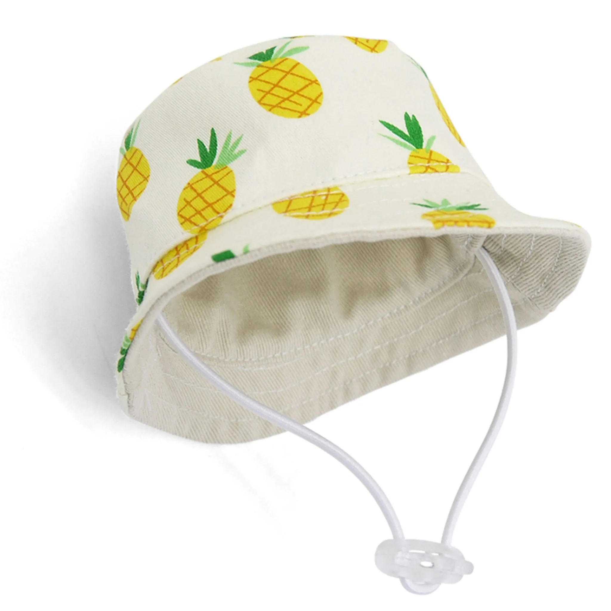 Dogo Pet Fashions Pineapple Hat for Dogs - Yellow