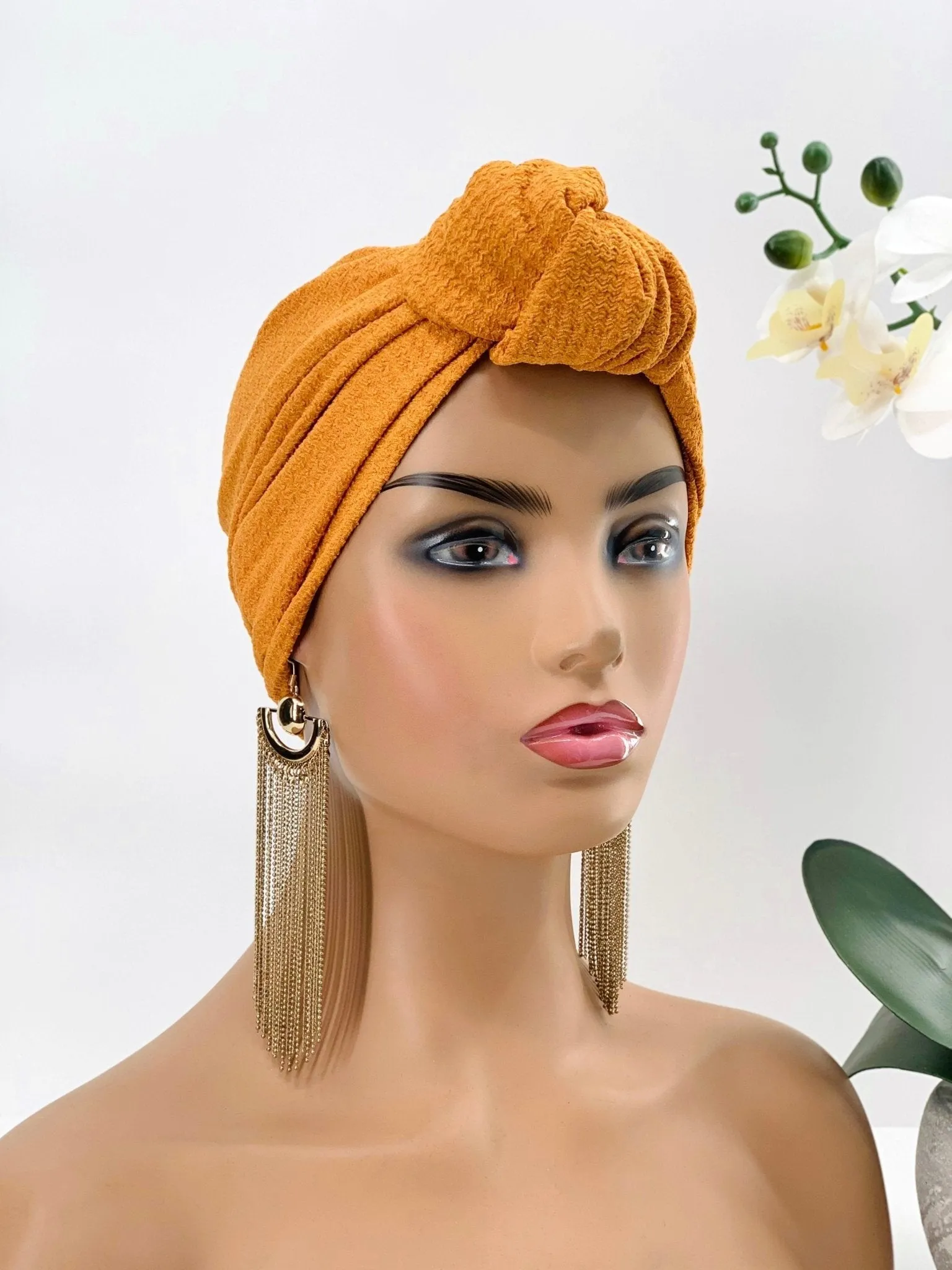 Dola Pretied Knotted Turban