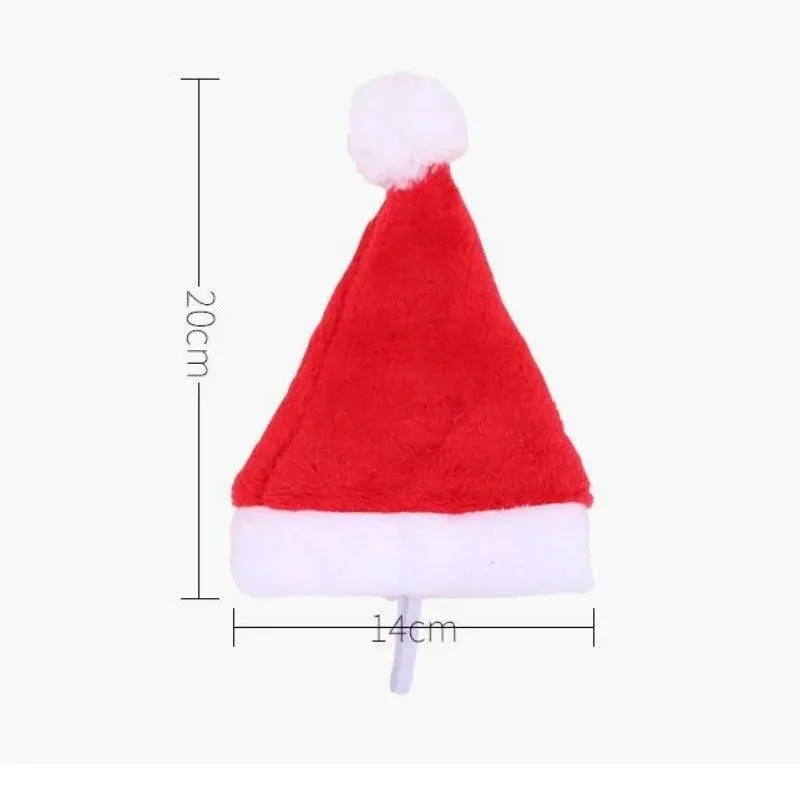 Festive Santa Claus Pet Hat