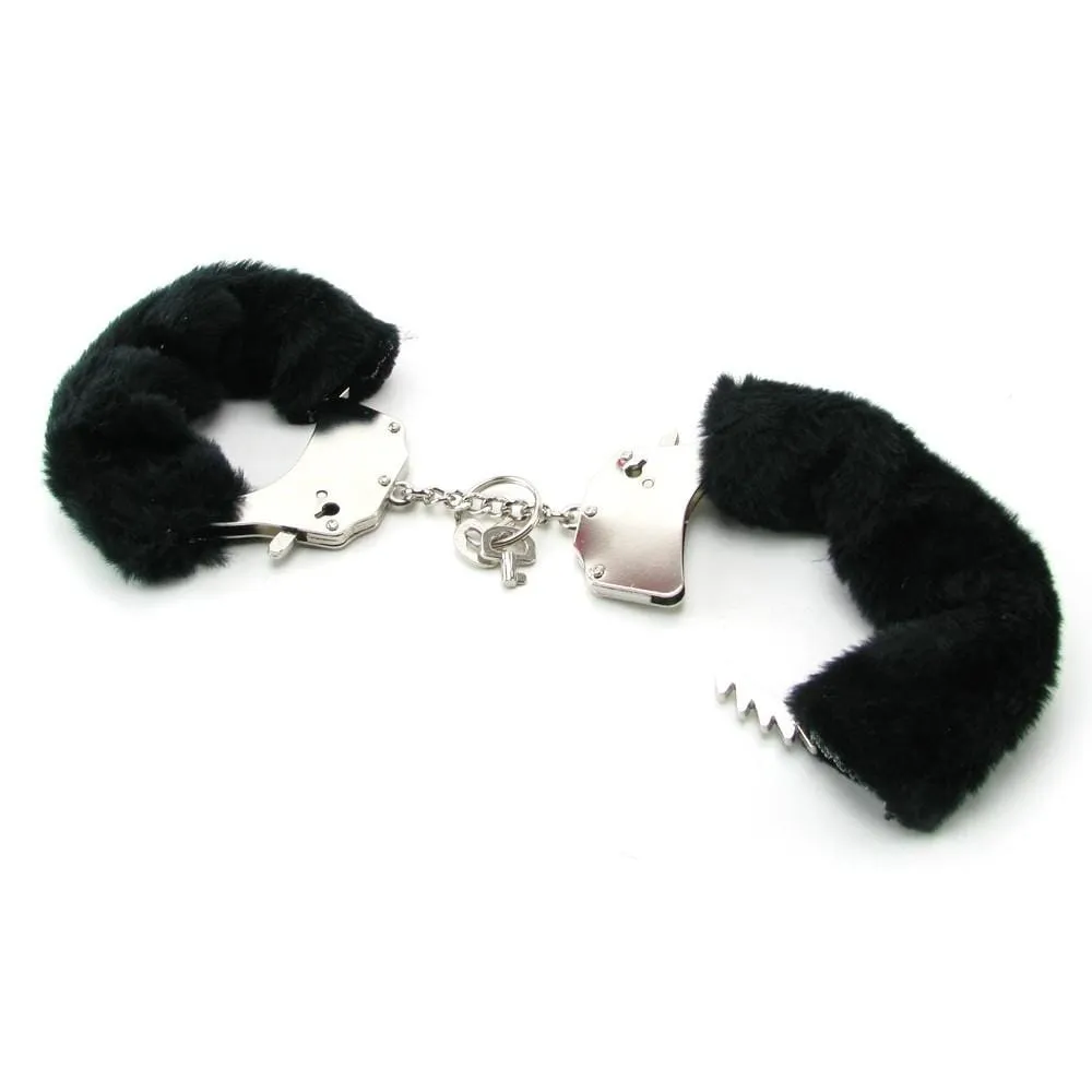 Fetish Fantasy Furry Cuffs - Black