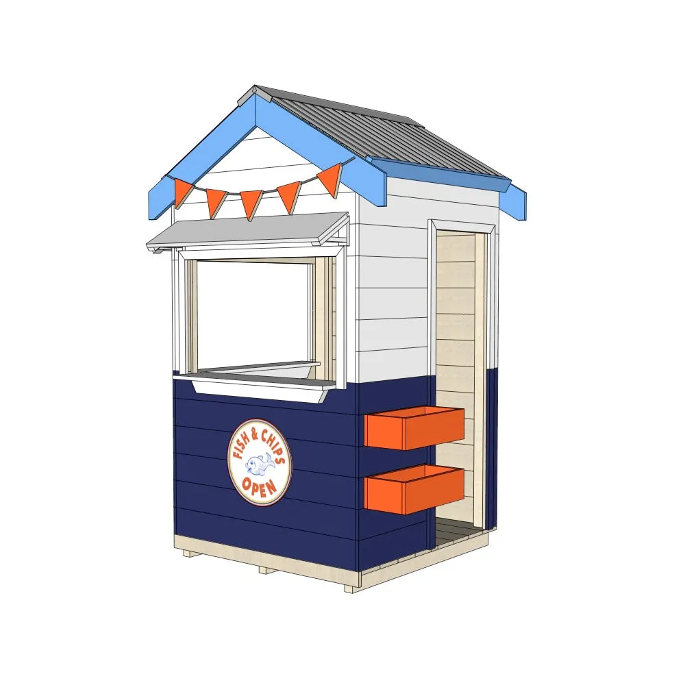 Fish n Chip Shop Cubby House