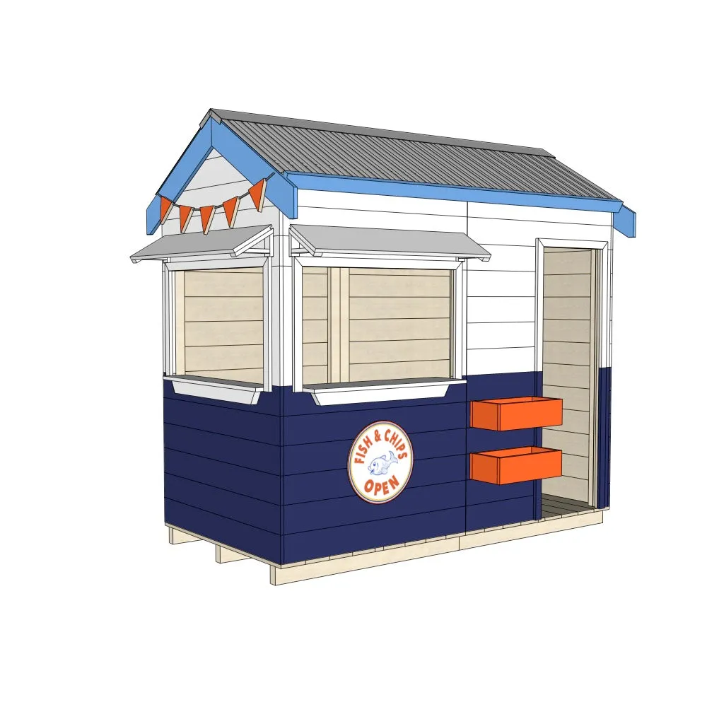 Fish n Chip Shop Cubby House