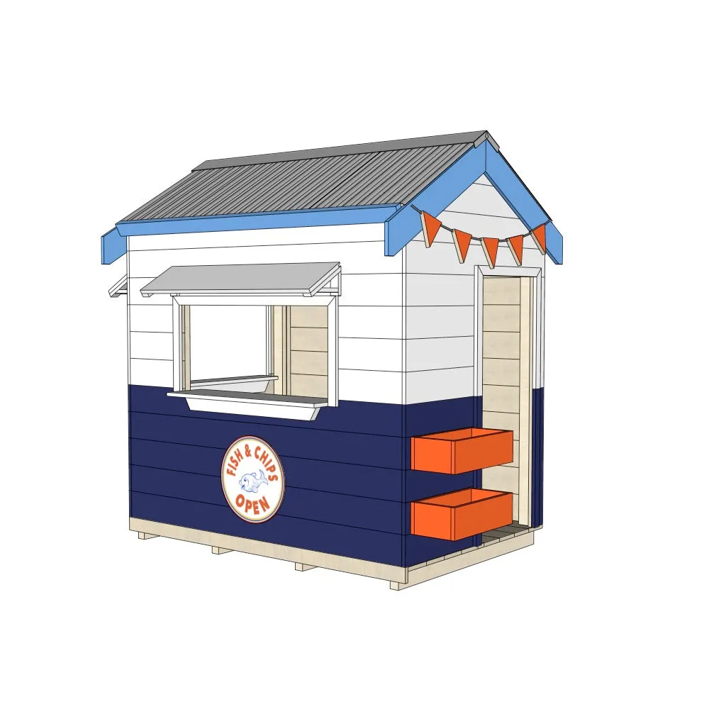 Fish n Chip Shop Cubby House