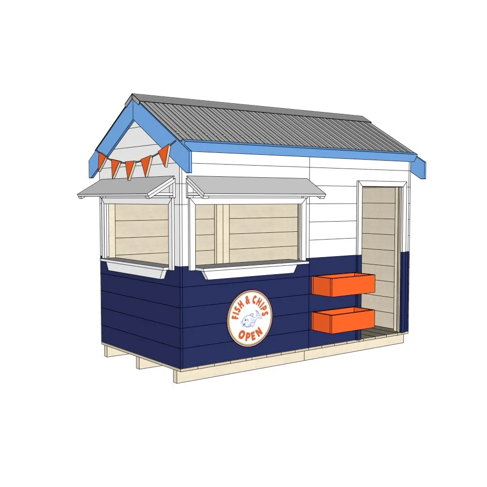 Fish n Chip Shop Cubby House