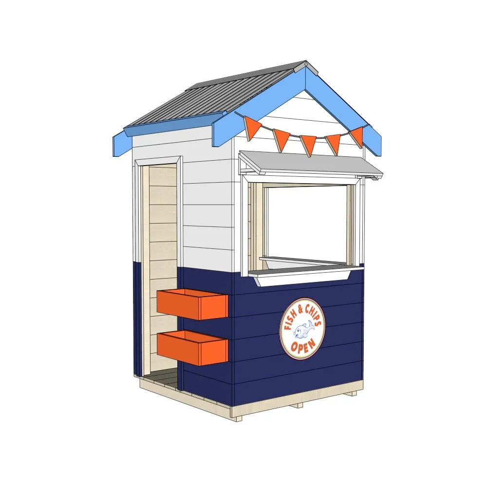 Fish n Chip Shop Cubby House