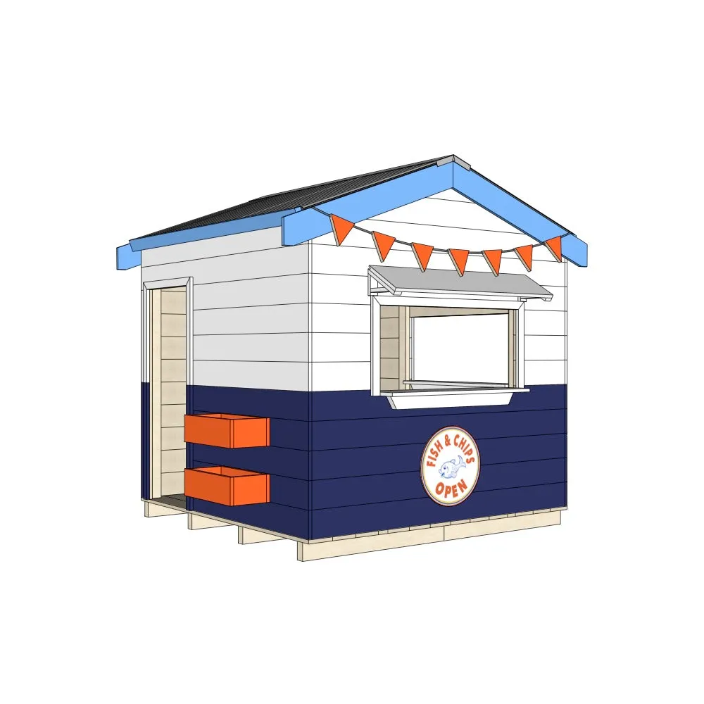 Fish n Chip Shop Cubby House