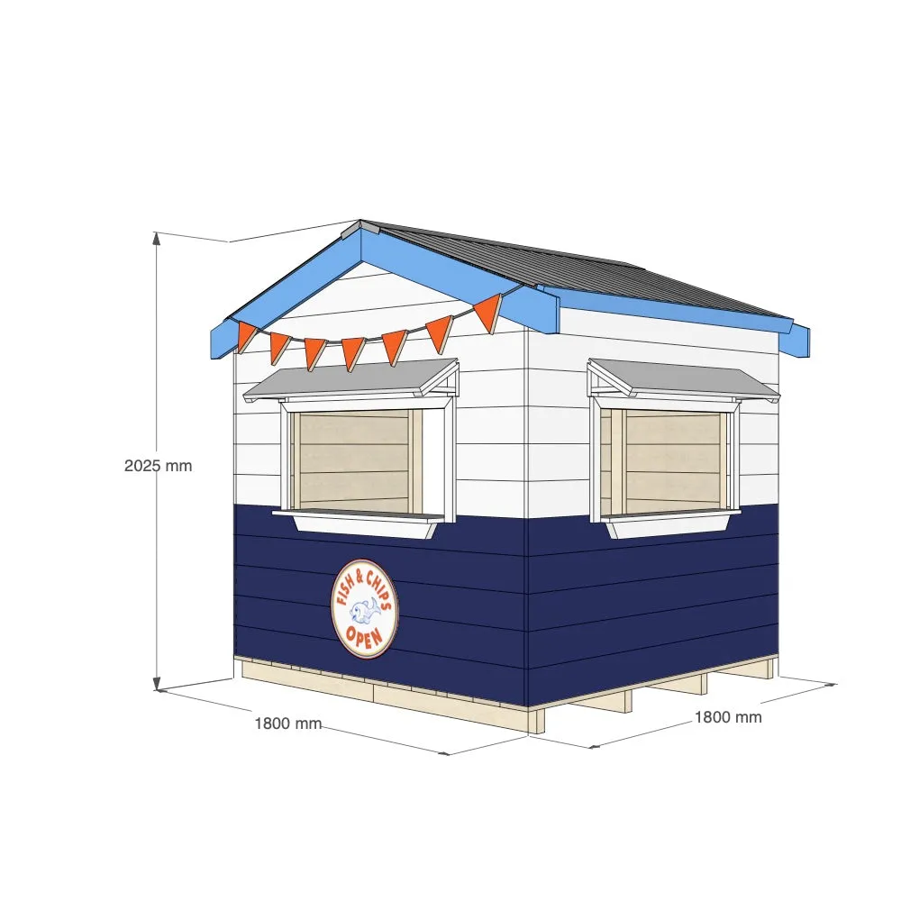 Fish n Chip Shop Cubby House