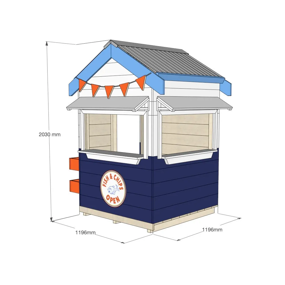 Fish n Chip Shop Cubby House