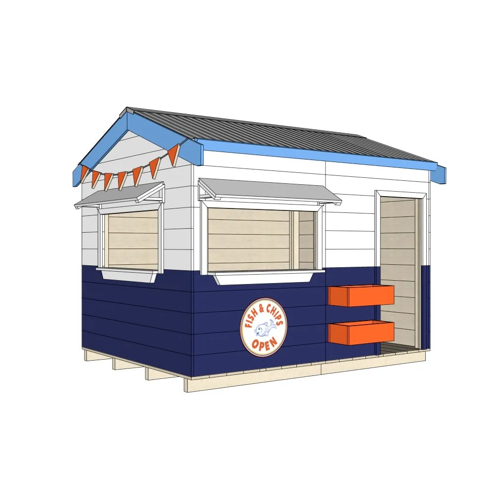 Fish n Chip Shop Cubby House