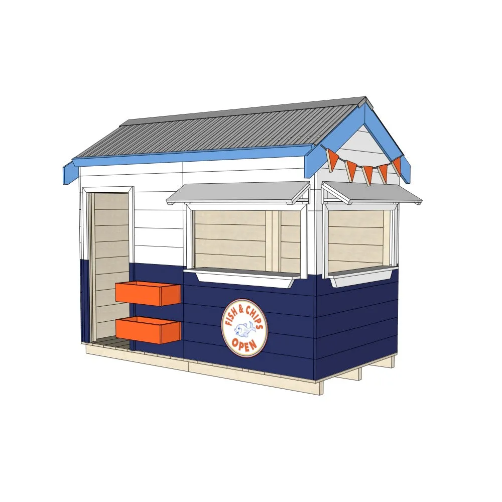 Fish n Chip Shop Cubby House