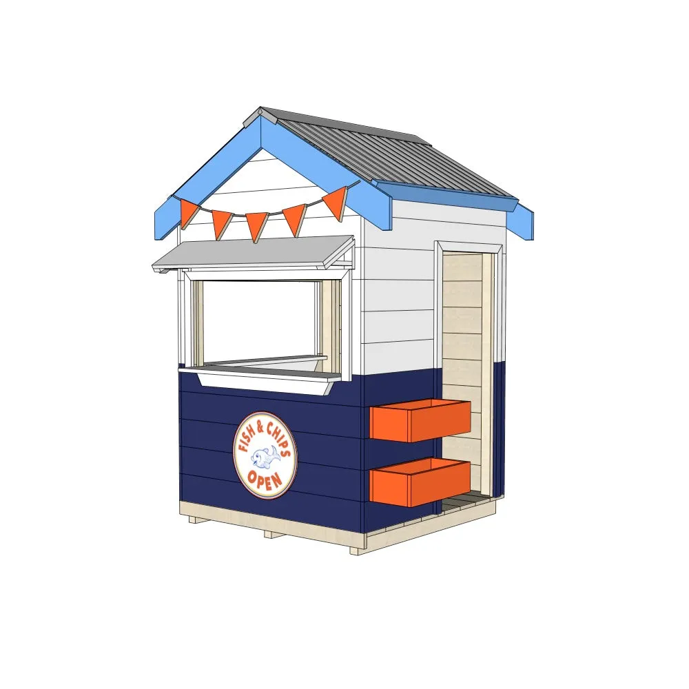 Fish n Chip Shop Cubby House