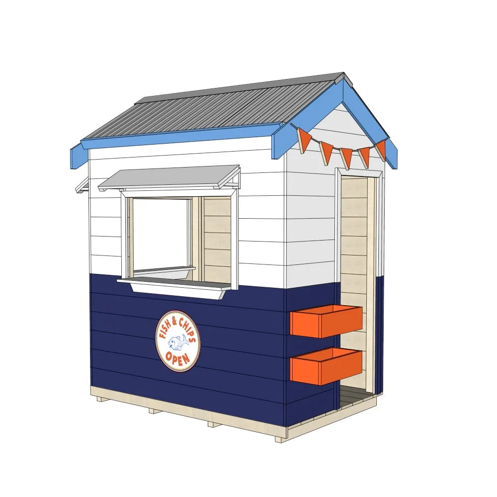 Fish n Chip Shop Cubby House