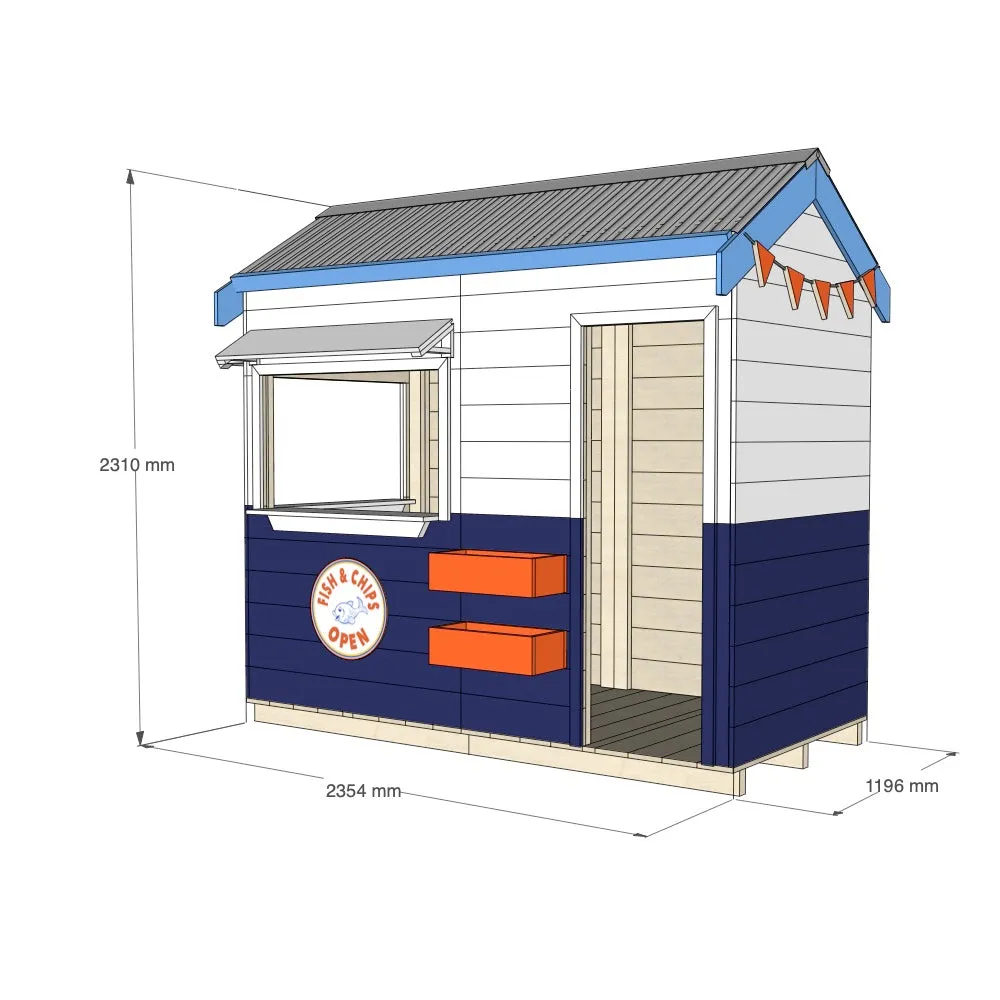 Fish n Chip Shop Cubby House