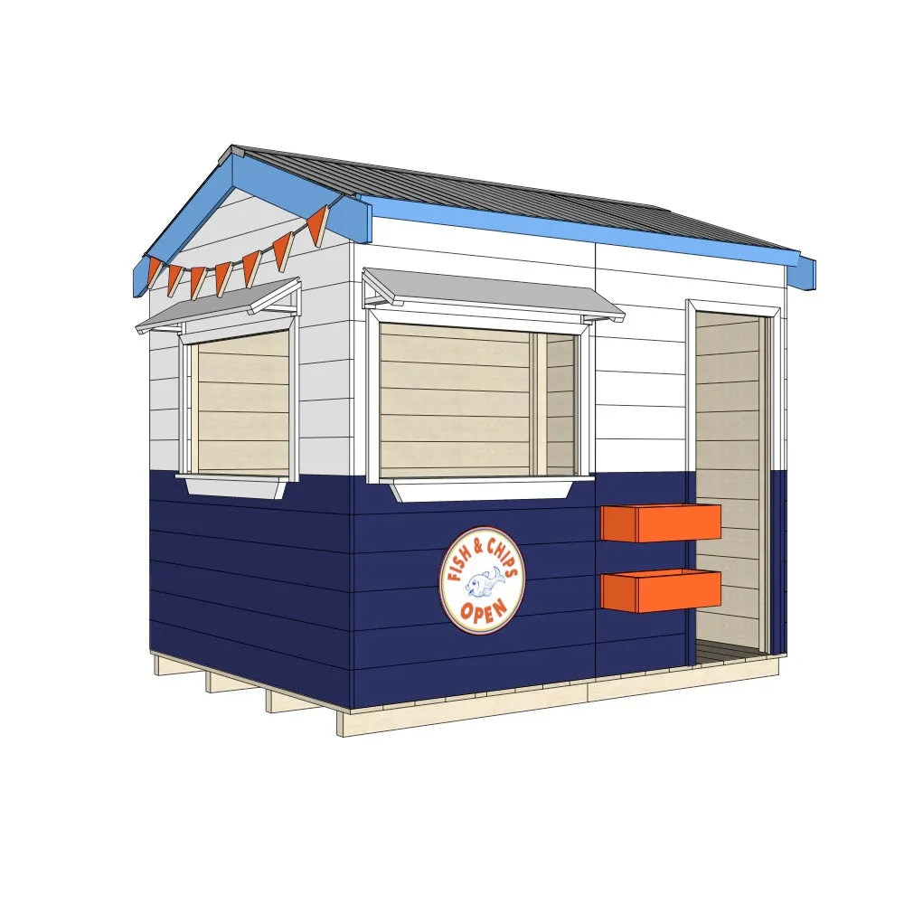 Fish n Chip Shop Cubby House