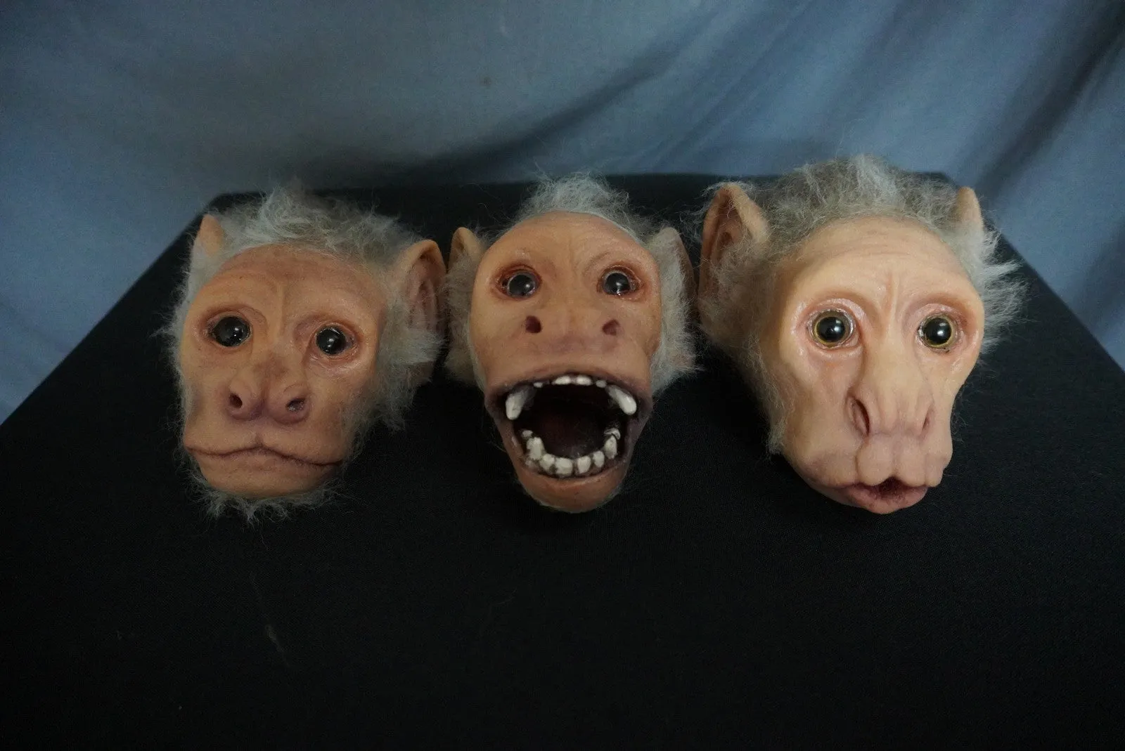 Furry Dura Monkey Head Prop