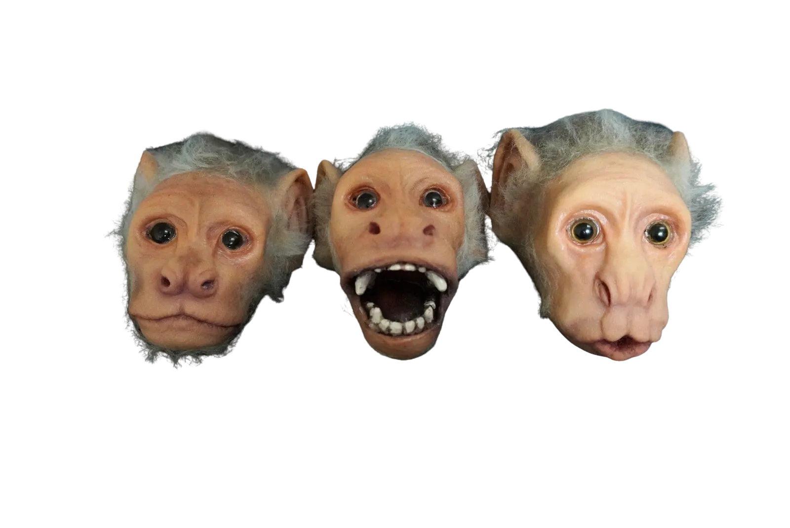 Furry Dura Monkey Head Prop