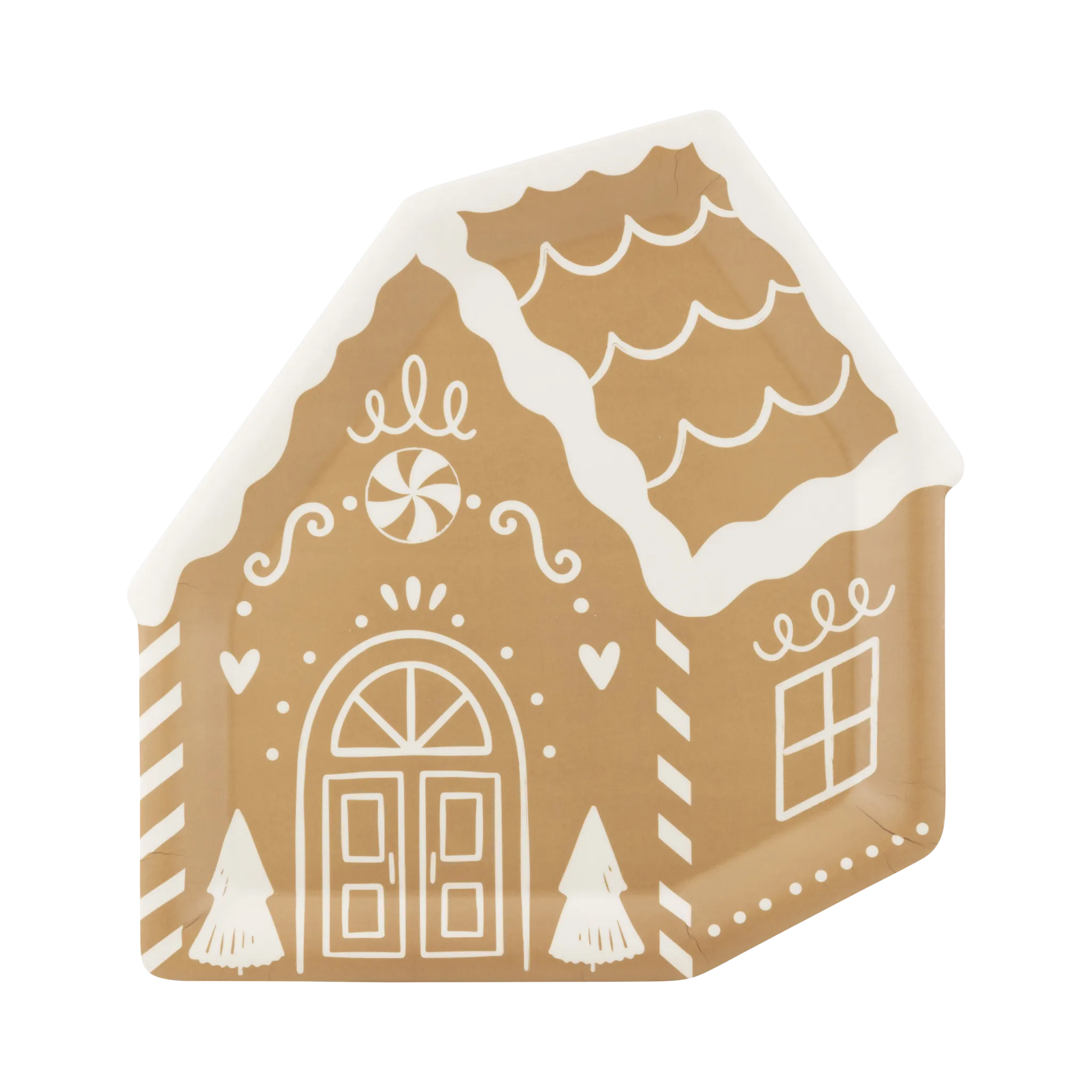 Gingerbread House 9" Plate