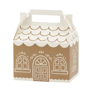 Gingerbread House Gable Treat Boxes