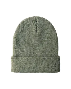 HAAKWEAR Traditional Silent Cuffed Beanie, Forest Green