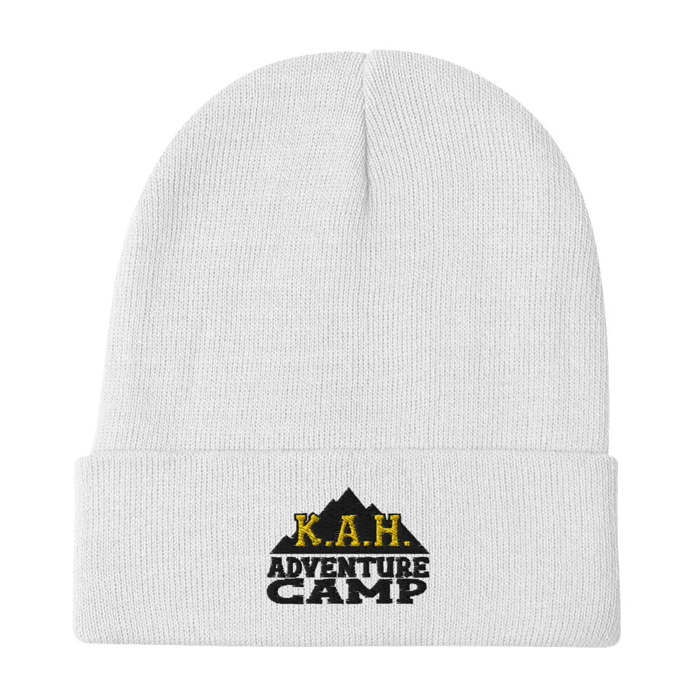 Kids After Hours Embroidered Beanie - Adventure Camp