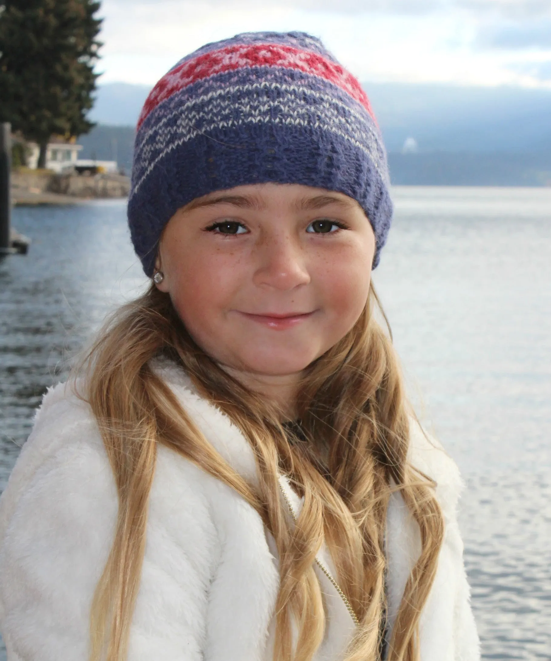 Kids Alpaca Andean Cable Hat