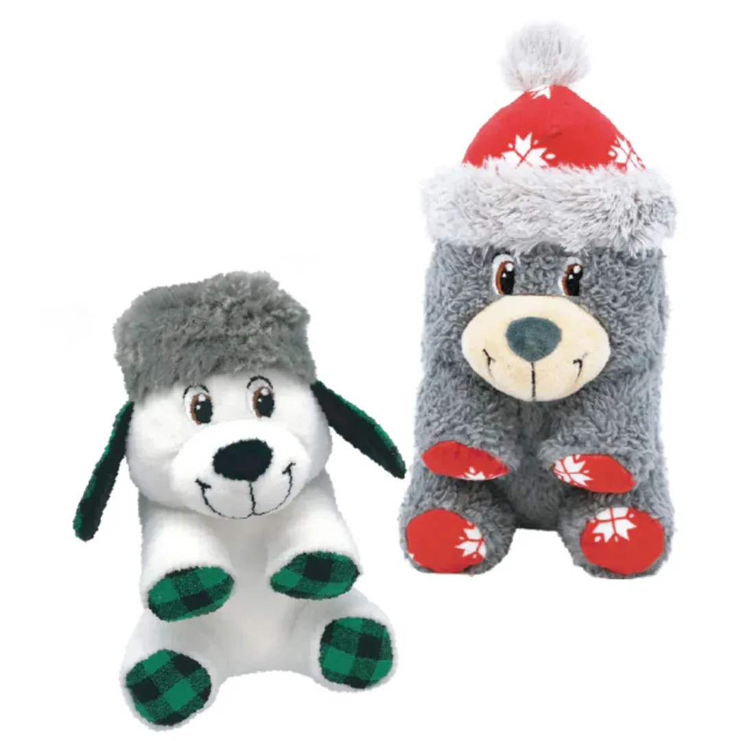 KONG Holiday Snuzzles Comfort Polar Bear Assorted