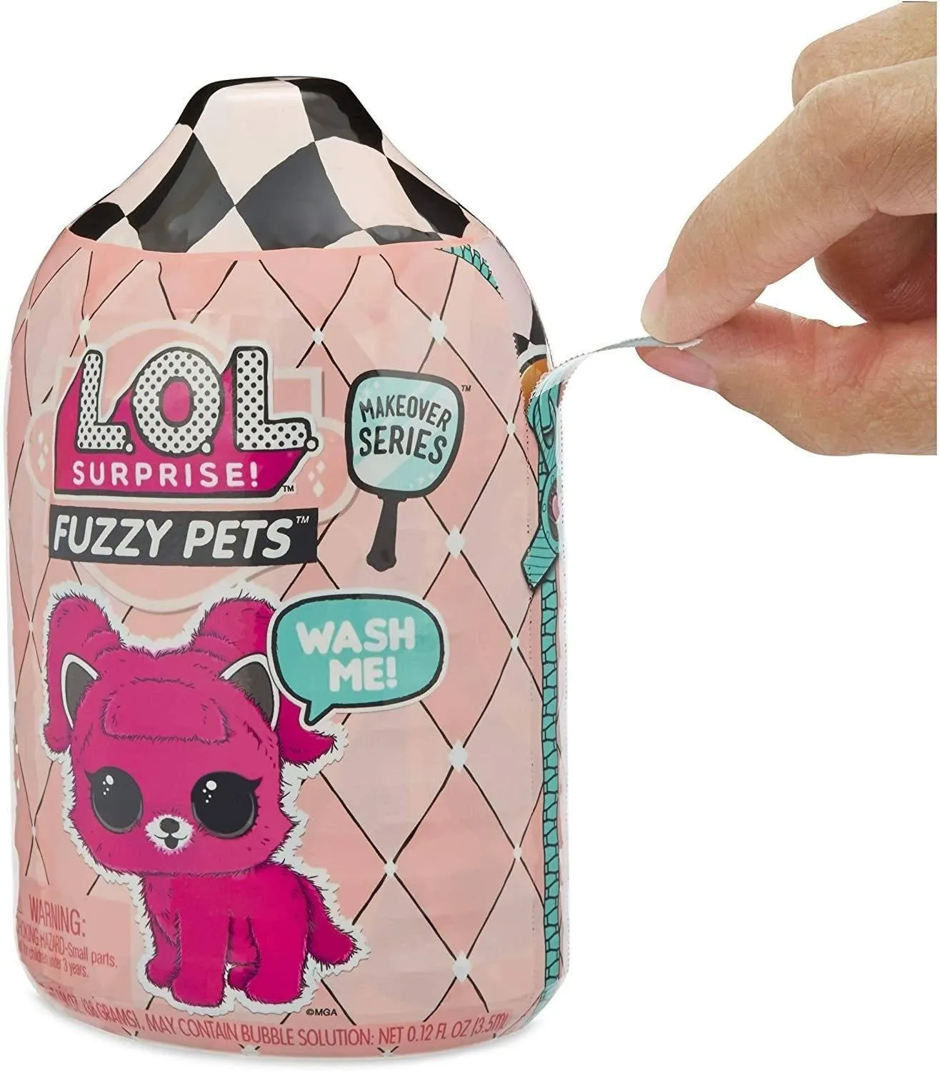 L.O.L. Surprise! Fuzzy Pets with Washable Fuzz & Water Surprises