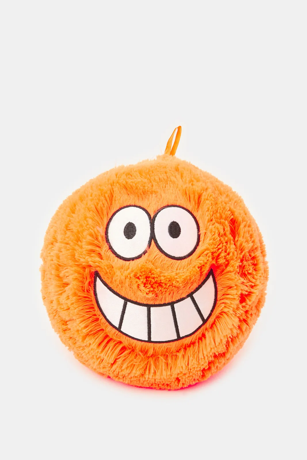 Orange Cuddles Neon Fuzz Buddy (23cm)