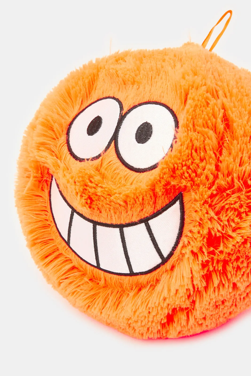 Orange Cuddles Neon Fuzz Buddy (23cm)