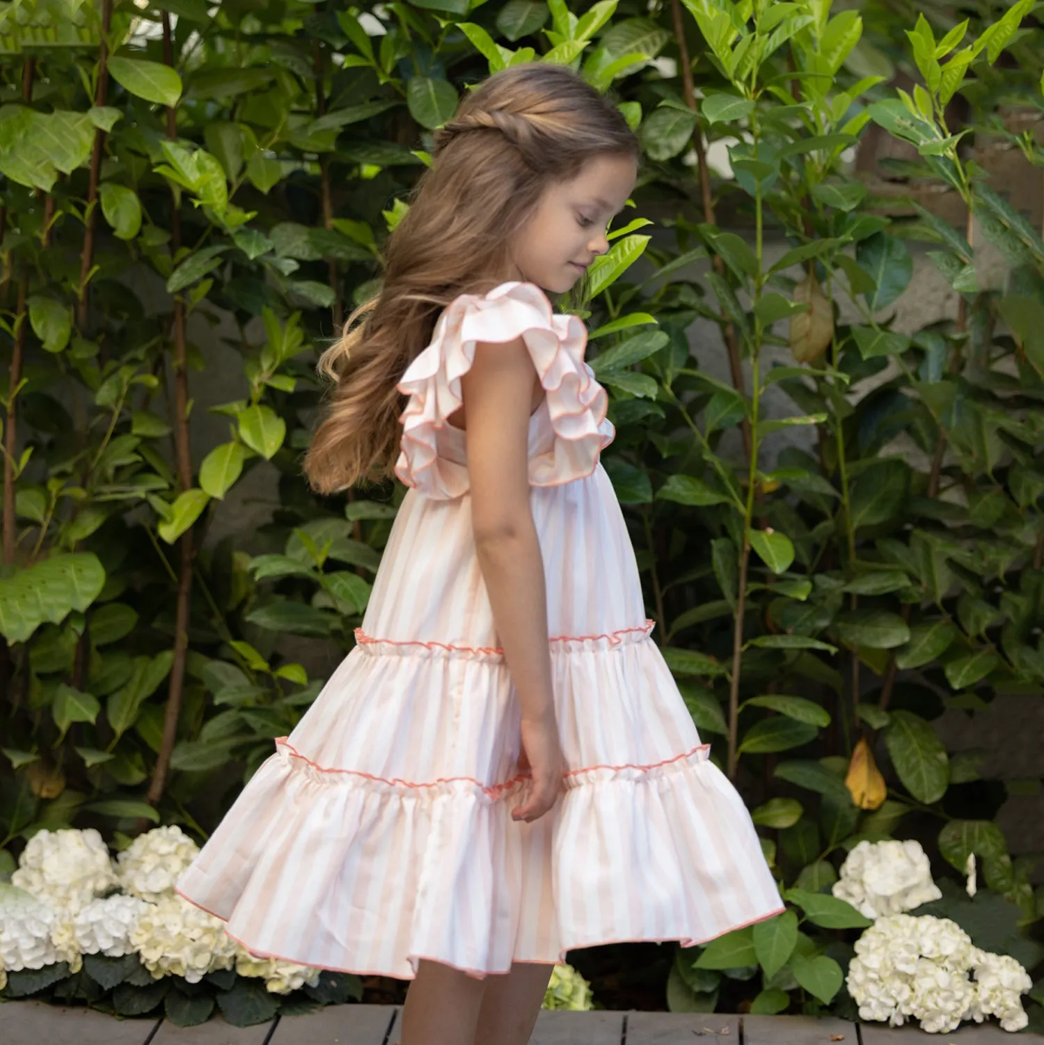 Peach Fuzz Summer Party Dress