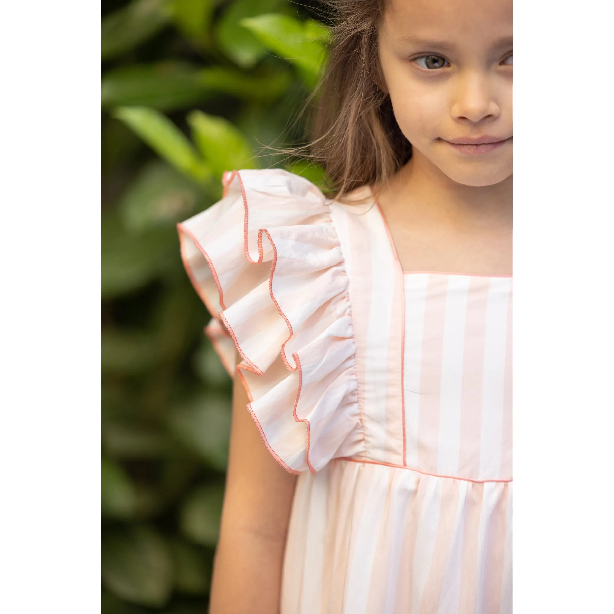 Peach Fuzz Summer Party Dress