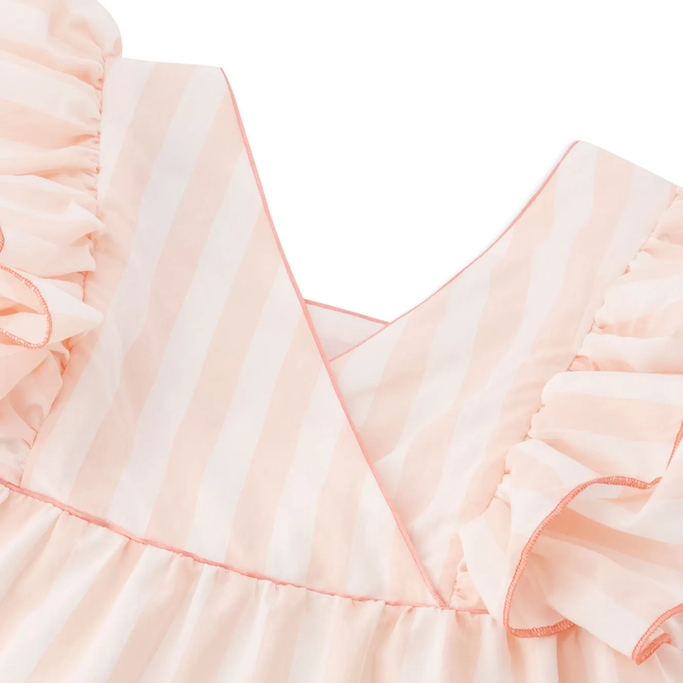 Peach Fuzz Summer Party Dress