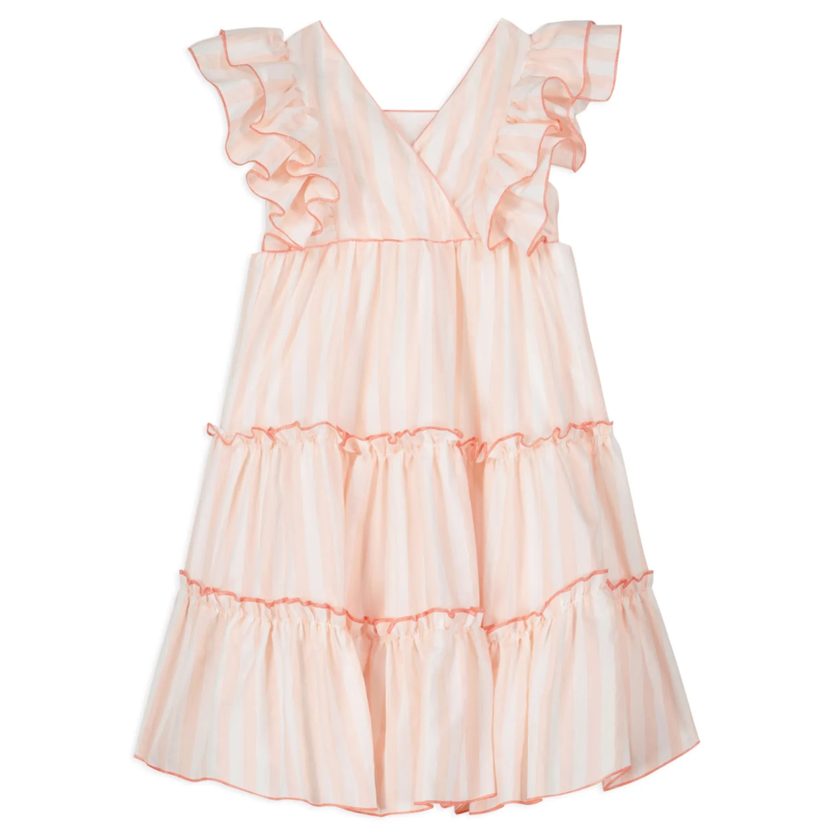 Peach Fuzz Summer Party Dress