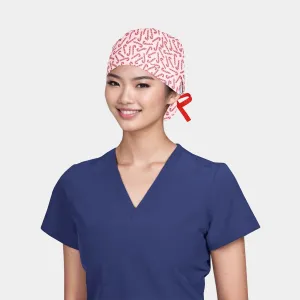 Peppermint Party - Stellar Bouffant Surgical Hats