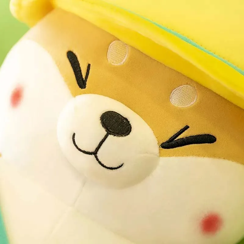 Shiba Inu Plush 35cm Cute Chubby Plush Toy