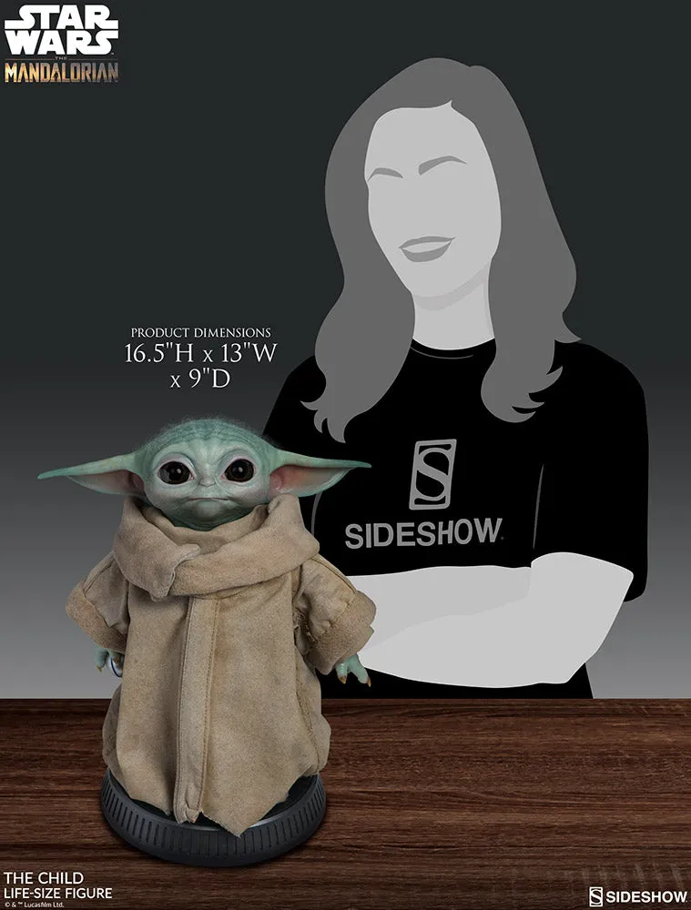 Sideshow Collectibles The Child "Baby Yoda" Life-Size Figure